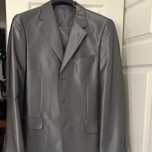Elegant Charcoal Suit Jacket